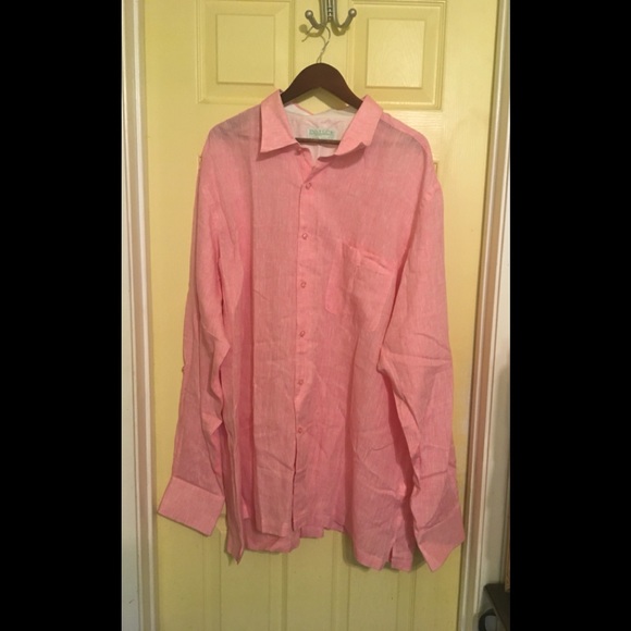 Inserch SS Linen Shirt SS717-00057 Summer Pink